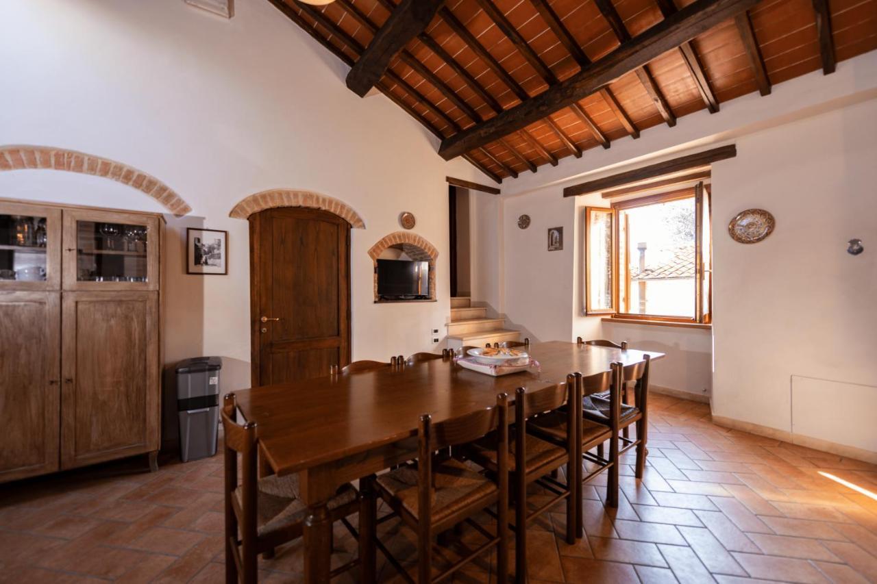 Case Vacanze Ranza, Casale Con Piscina E Relax Сан-Джиминьяно Экстерьер фото