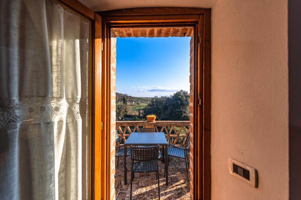 Case Vacanze Ranza, Casale Con Piscina E Relax Сан-Джиминьяно Экстерьер фото